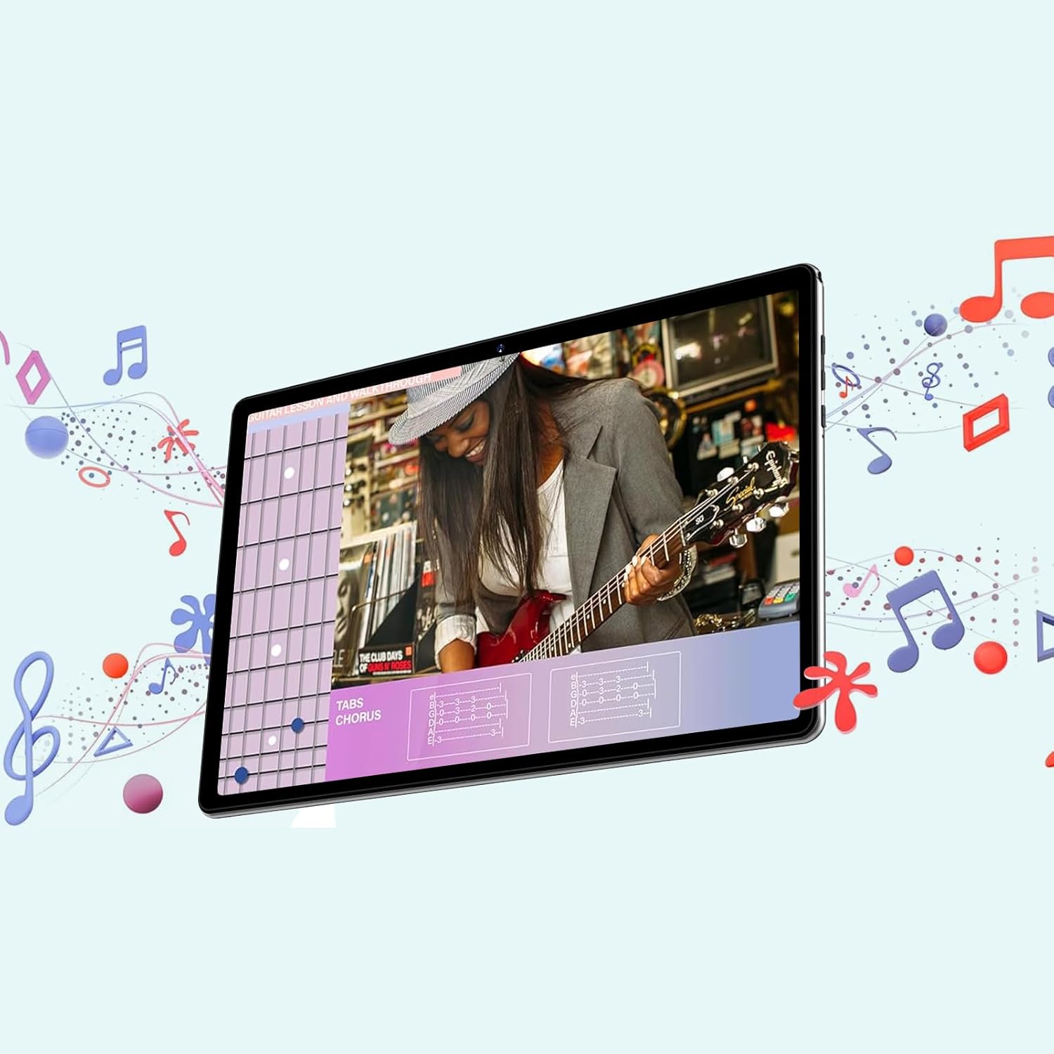 2026 Android Tablette 10 Pouces, 20Go RAM + 128Go ROM(TF 2To), Avec 5G WiFi 6, 5MP+8MP, Octa-Core 2.0 GHz, 8000mAh, GPS, Gemini AI Tablette, Widevine L1, Tablette Tactile avec Clavier + Souris（Argent）